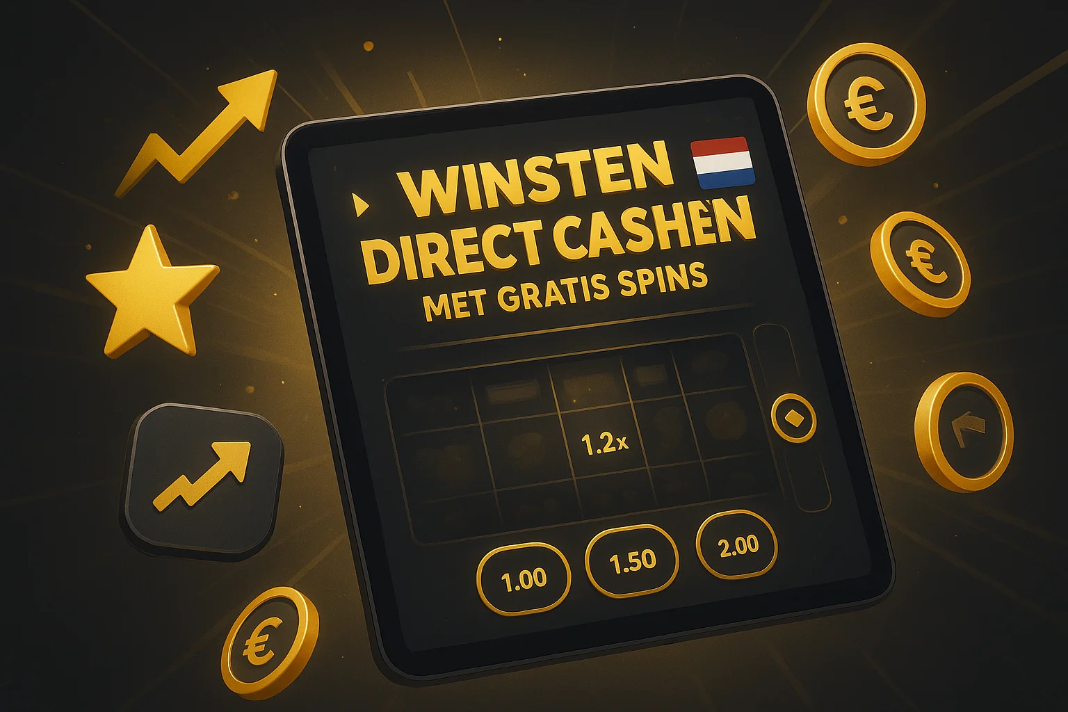 Winsten Direct Cashen Met Gratis Spins